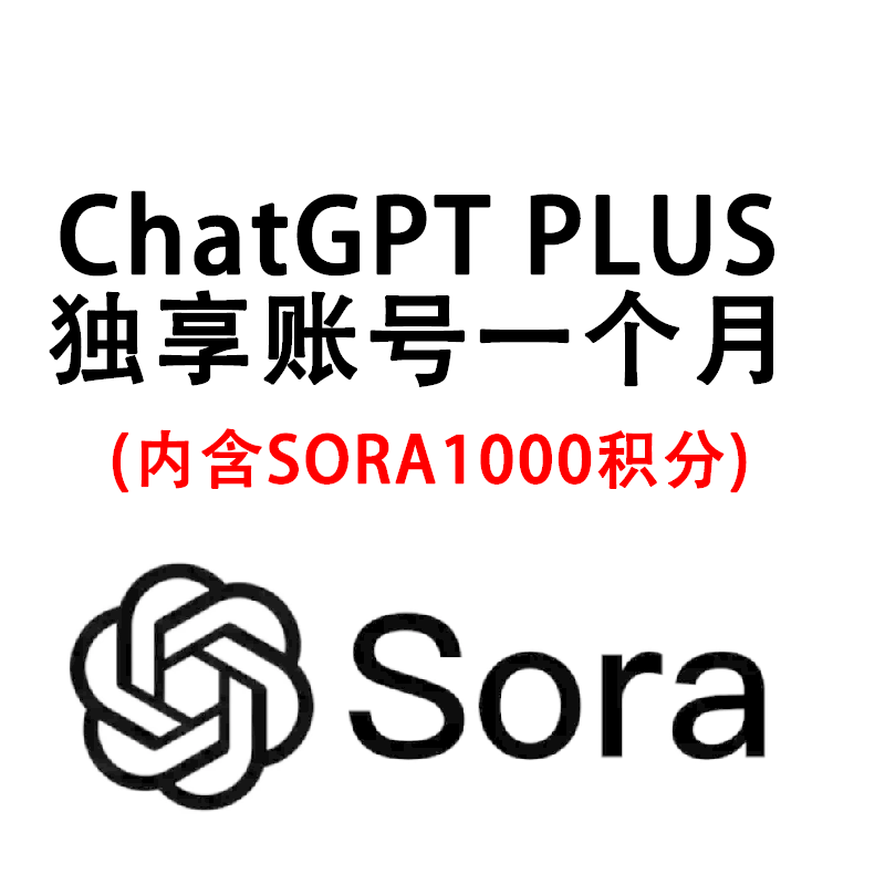 ChatGPT4oPLUS SORA成品号或代充4.0账号独享,包安装APP教使用（IOS端）